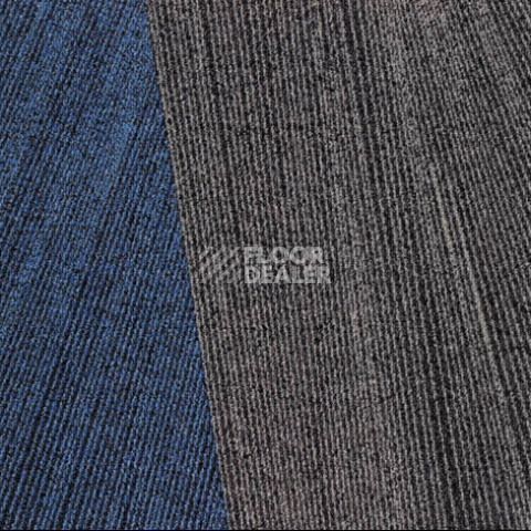 Ковровая плитка Milliken Facet ftr 79-19 Navy-Anthracite фото 1 | FLOORDEALER